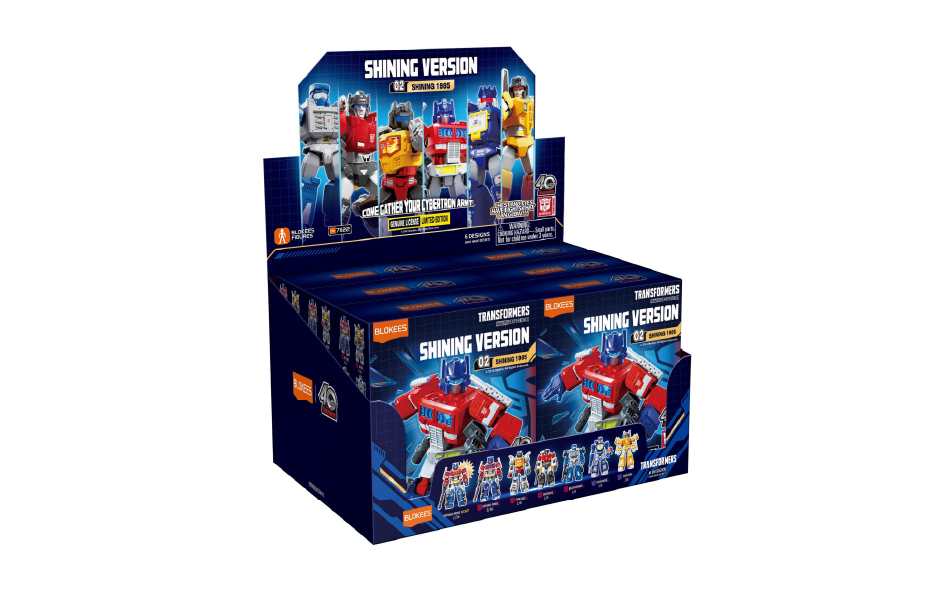 Blokees Model Kits - Transformers (Luminous Eyes & Chest) 71122-Shining Version(SV) 02- Shining 1985